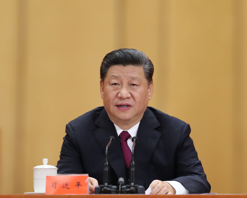 4月30日，紀(jì)念五四運(yùn)動(dòng)100周年大會(huì)在北京人民大會(huì)堂隆重舉行。中共中央總書(shū)記、國(guó)家主席、中央軍委主席習(xí)近平在大會(huì)上發(fā)表重要講話。